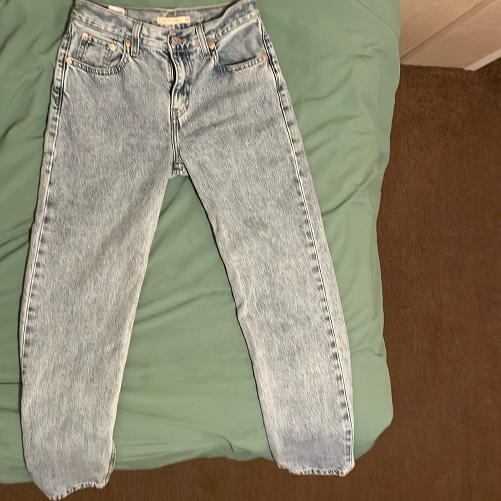 Levi's Light Blue Boyfriend Jeans